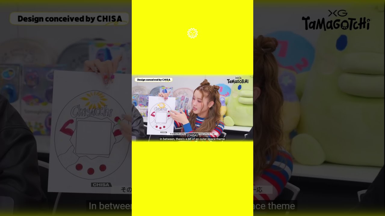 XG CHISA🌞's Tamagotchi collaboration design - YouTube