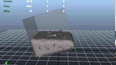 Maya Liquid Simulation Test