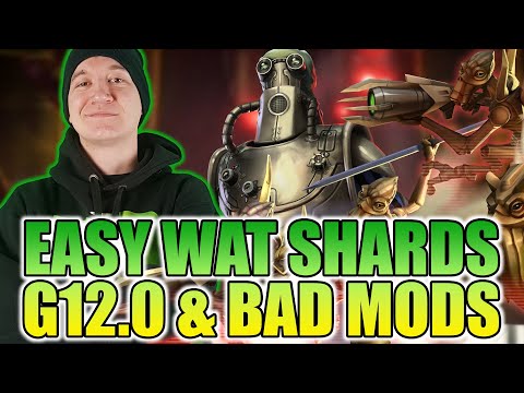 Get WAT Shards EVERYTIME With 12.0 Bugs & Trash Mods! Special Mission Guide SWGOH