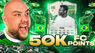 50K FC Points Decide My Team w/ 96 WINTER WILCARDS ICON PELE!