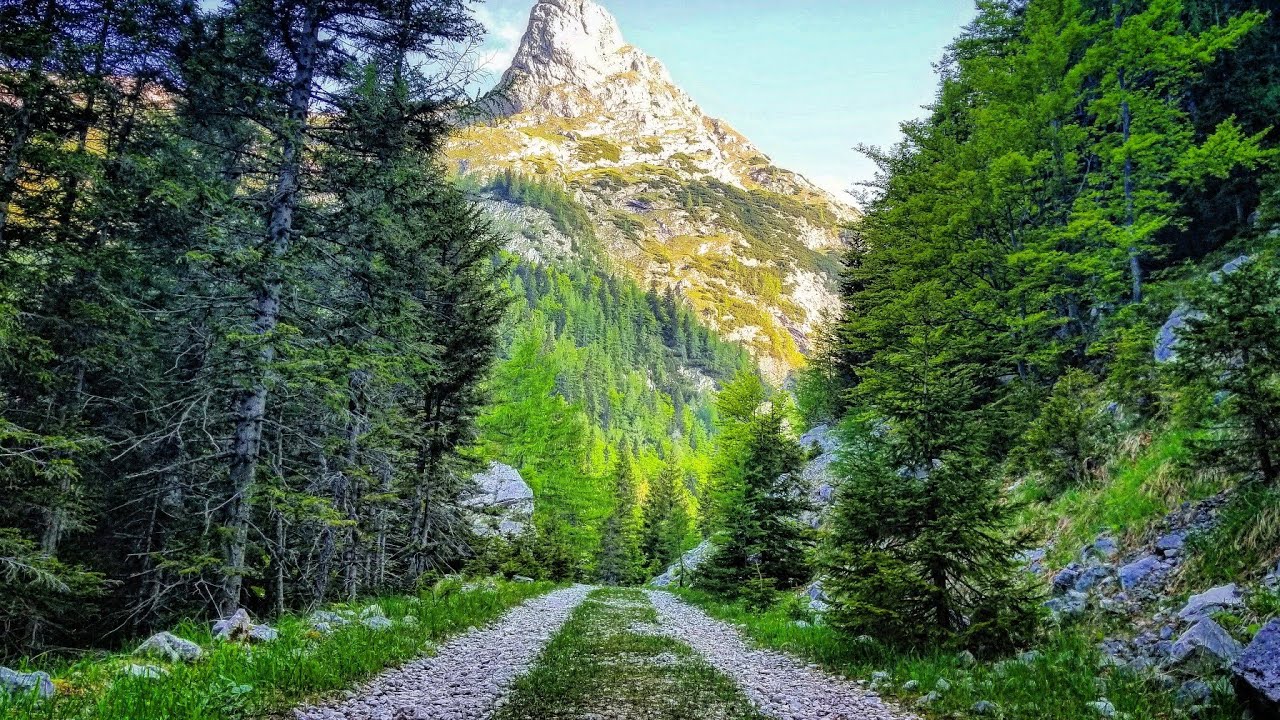 Thru Hiking The Via Alpina Red Trail Stage R14 Trenta to Dom v Tamarju ...