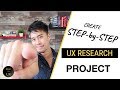 UX Research Project PART 1 [FOLLOW ALONG] | Zero to UX