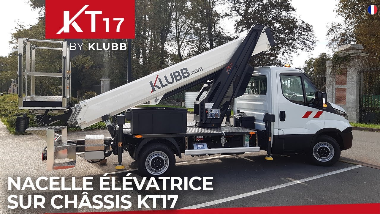 Nacelle élévatrice 16,80m  sur châssis - KT17 (FR)