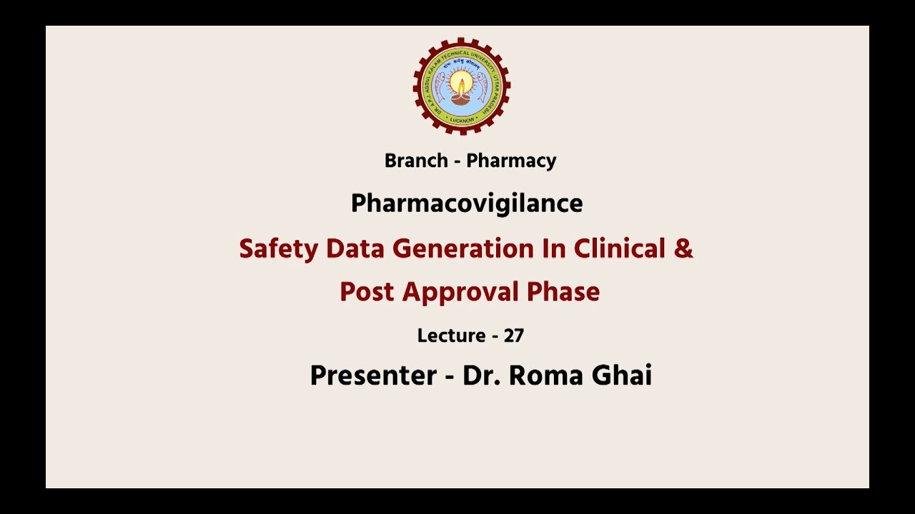 Pharmacovigilance | Safety Data Generation In Clinical & Post Approval ...