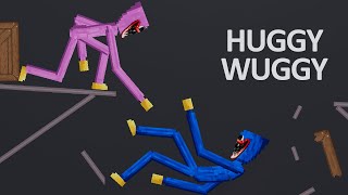 HUGGY WUGGY Tries To Catch Player In The Toy Factory - People Playground