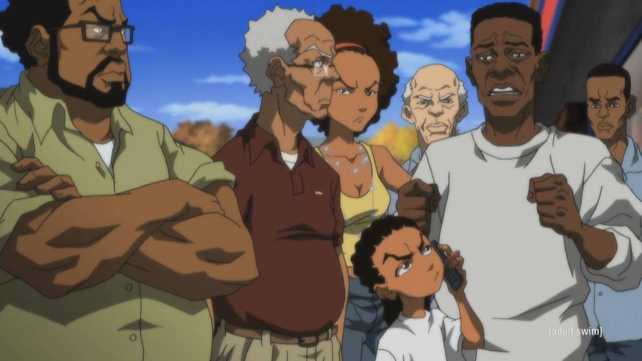The Boondocks S03e13 Fried Chicken Scene Hd Youtube