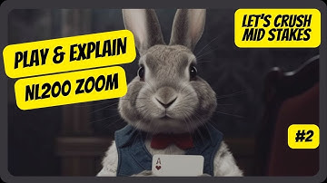 #2 NL200 Zoom Pokerstars Live Play&Explain
