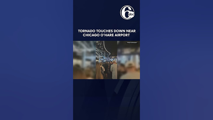 Tornado touches down near Chicago’s O’Hare airport