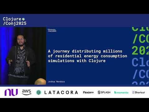 A journey distributing millions of residential energy consumption simulations with Clojure - Mendoza
