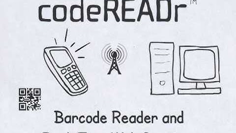 Scan, track & validate 1D + 2D barcode data in real-time with iPhone, BlackBerry, Android
