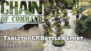 Tabletop CP: Chain of Command Battle Report- Hill 364