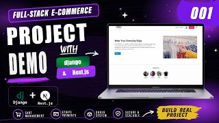 001 Final Project Demo | Django + Next.js E-Commerce