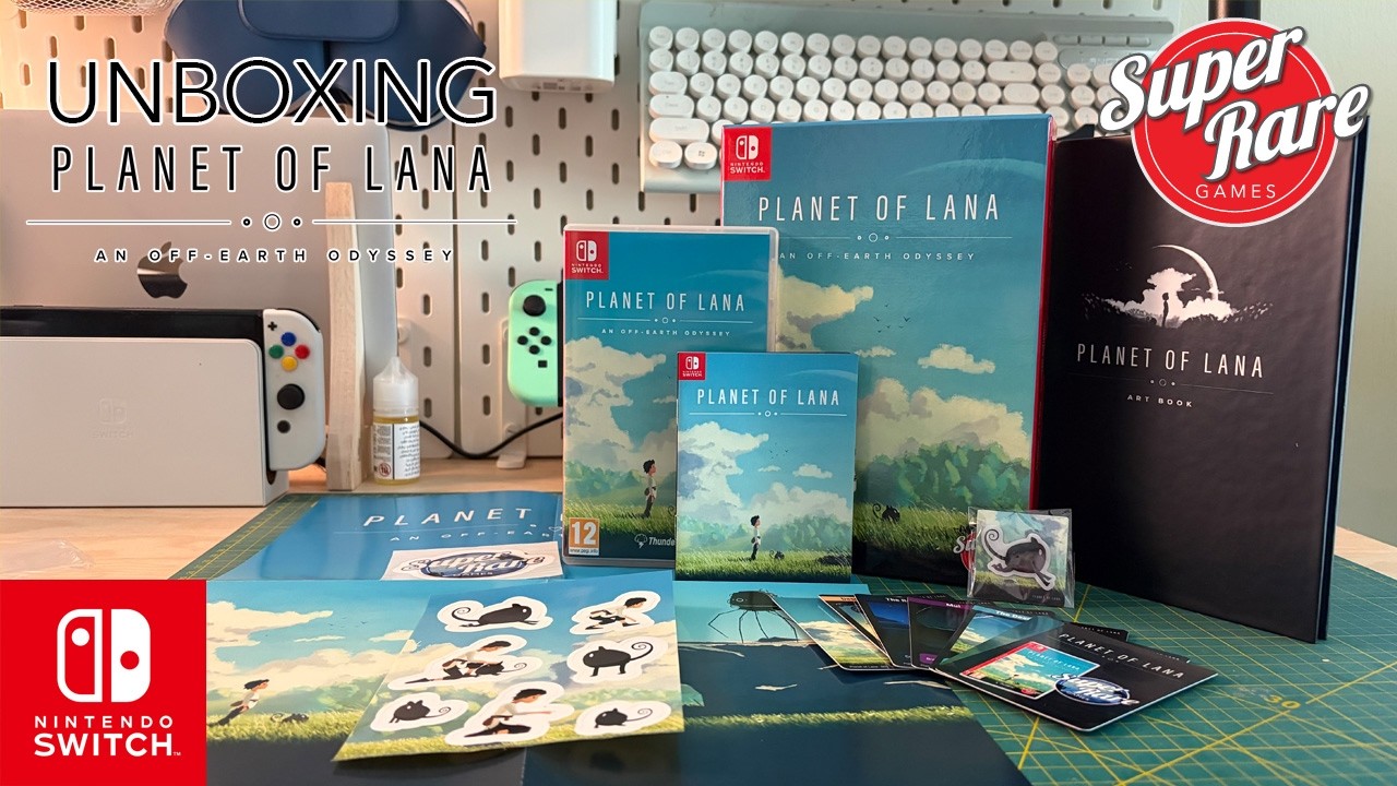 Planet of Lana Deluxe Edition Nintendo Switch UNBOXING 🌿 Super
