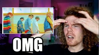 REACTING TO MY FIRST KPOP BTS REACTION VIDEO!!! (My first time listening to BTS and KPOP)