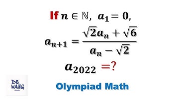 Find the 2022th Term of a Sequence| Olympiad Question