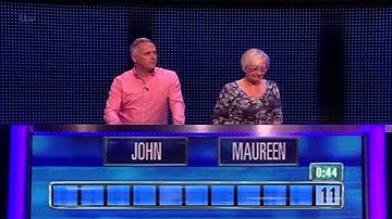 John And Maureen Build Up To The Final Chase - The Chase