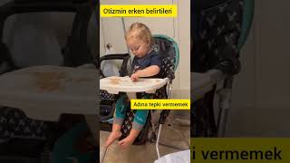 1 yaşındaki çocukta otizm belirtileri