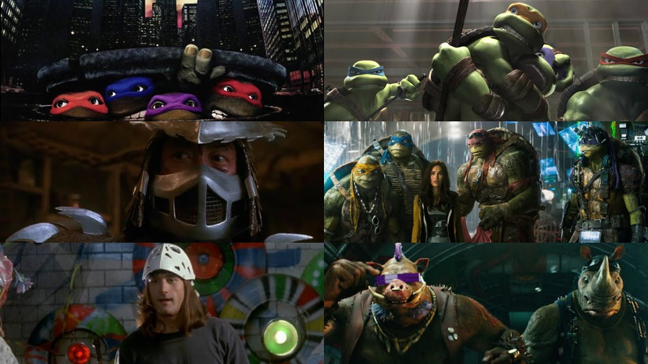 RANKING Best to Worst Teenage Mutant Ninja Turtles Movies YouTube