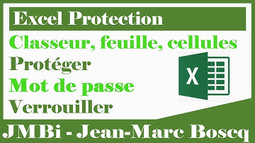 Comment protéger un fichier Excel 2016, une cellule, une plage, une feuille