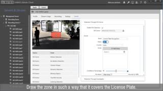 Video Surveillance Systems - Configuring License Plate Recognition in SATATYA SAMAS screenshot 4