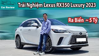 Trải nghiệm Lexus RX350 Luxury 2023 - Xe Sang NHẬT có Auto Parking, Nội ngoại thất ĐẸP nhưng ĐẮT