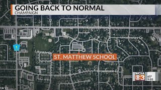 Small fire at St. Matthew school extinguished