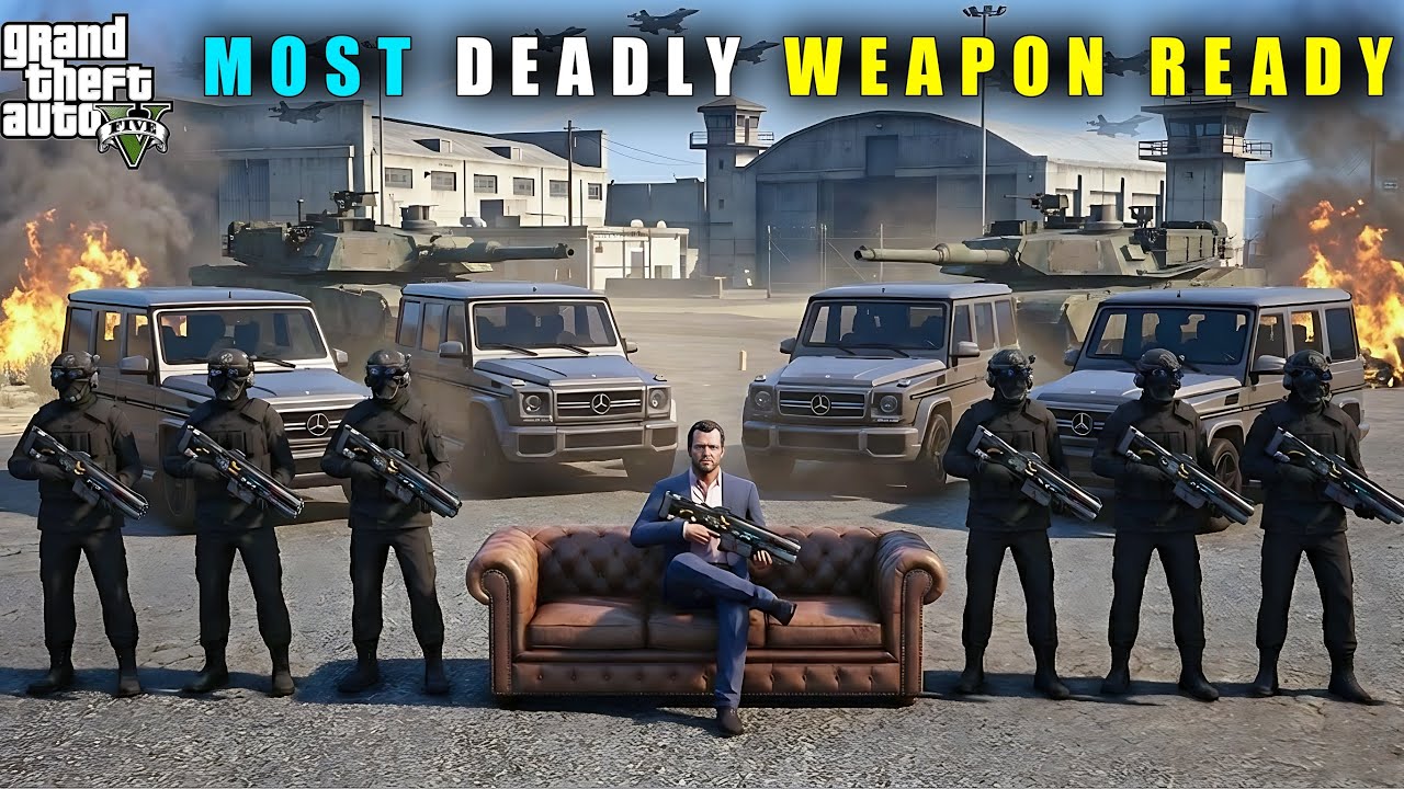 GTA 5 : FINALLY MICHAEL MOST DEADLY GUN IS READY || BB GAMING GTA 5 : FINALLY MICHAEL MOST DEADLY GUN IS READY || BB GAMING