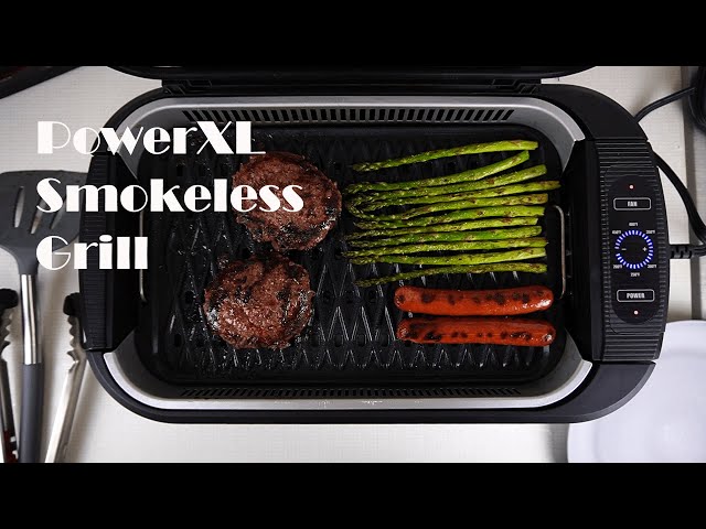 PowerXL Smokeless Grill  #1 Brand of Indoor Grills 