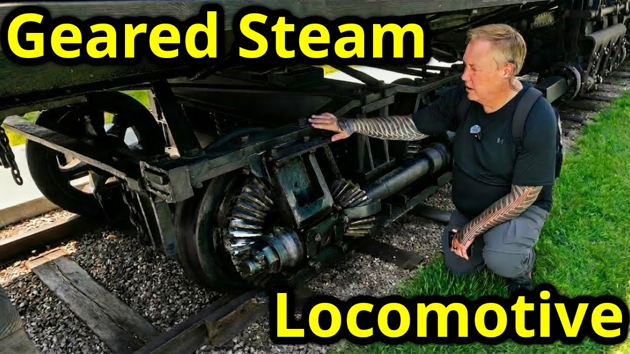 How the Amazing Shay Locomotive Does What No Other Can