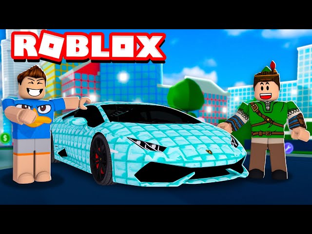 COMPRAMOS CARROS NOVOS E APOSTAMOS CORRIDA NO ROBLOX!! (Driving Simulator)  