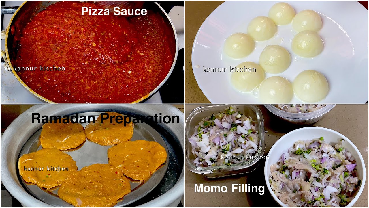 നോമ്പ് കാലത്ത് അടുക്കള ജോലി കുറക്കാം ഇതൊക്കെ ചെയ്താൽ | Ramadan Preparation 2021 | Pizza Sauce Recipe
