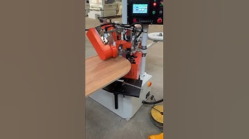 Auto curve shape edge bander