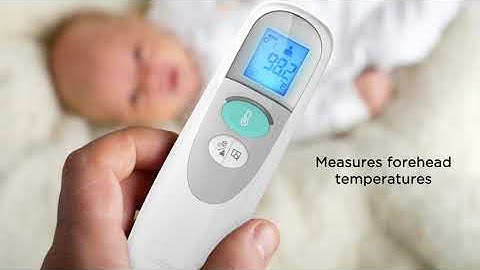 Motorola CARE+ Non-contact SMART Forehead, Liquid & Food Baby Thermometer (MBP75SN)