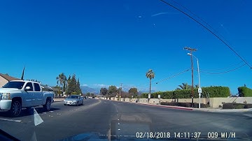 Video sample of the KDLINKS X1 dash cam footage
