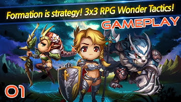 Wonder Tactics iOS / Android game - gameplay 1