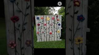 Creative Garden decor ideas #decorideas #fence