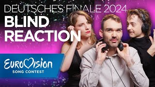 ESC-Vorentscheid-Acts reagieren auf ihre Konkurrenz | Eurovision Song Contest | NDR