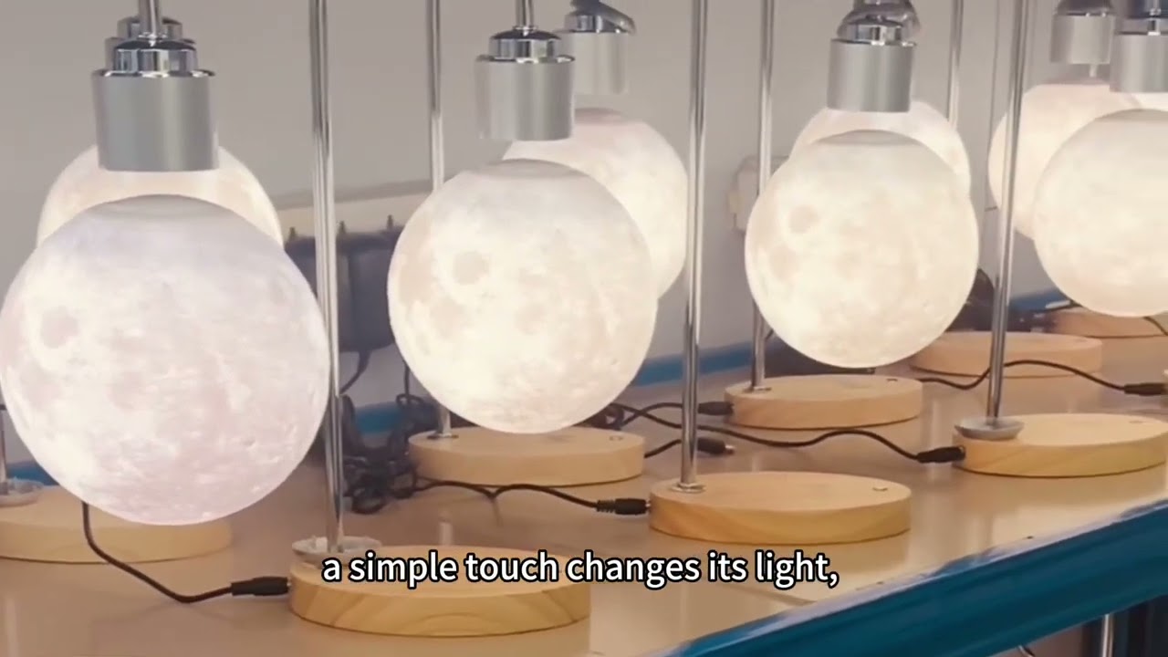 The Story of Our Levitating Moon Lamp - Levitating moon Lamp, Levitaiting lamp
