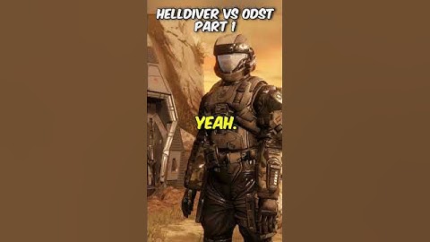 ODST meets HELLDIVER