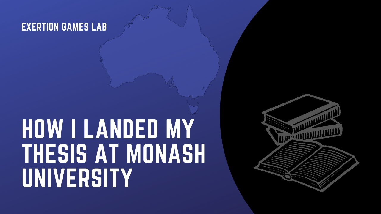 thesis submission monash