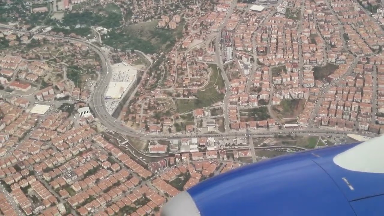 Ankara Esenboğa Havalimanı İniş Anı