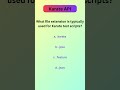 Karate API Basics: Multiple Choice Questions -12 | #shorts #KarateAPI #KarateFramework #apitesting