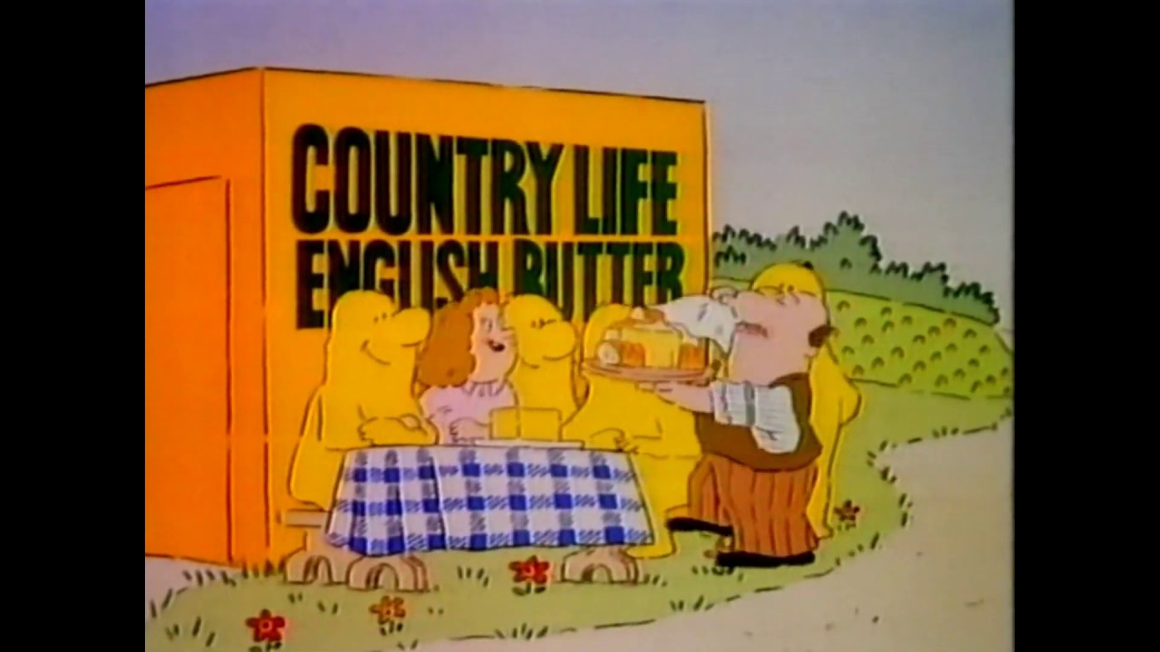 Country Life Butter, Ploughman's Lunch, TV Commercial 1985 YouTube