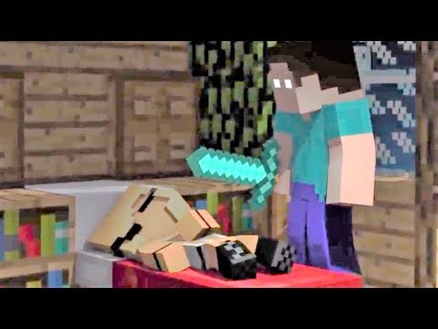 NEW Minecraft Song Psycho Girl 10 - Psycho Girl VS Herobrine- Minecraft Animation Music Video Series