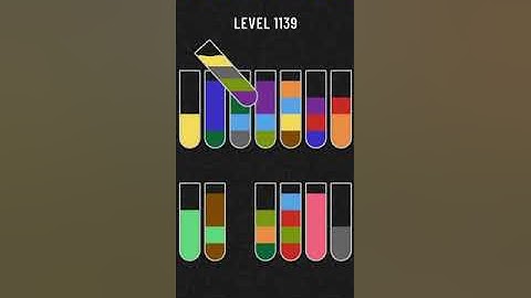 water sort puzzle - level 1139
