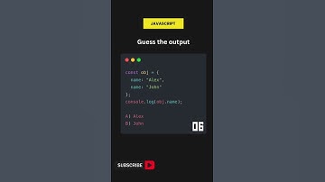JavaScript MCQ #3: Can You Guess the Output? #javascript #quiz #quiztime #mcqs #shorts