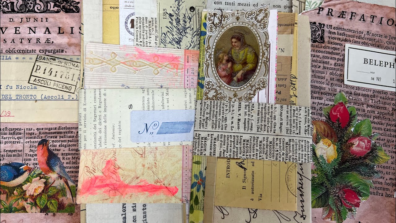 #the100dayproject | SUPER FUN journal spot ephemera holders | DAY 90