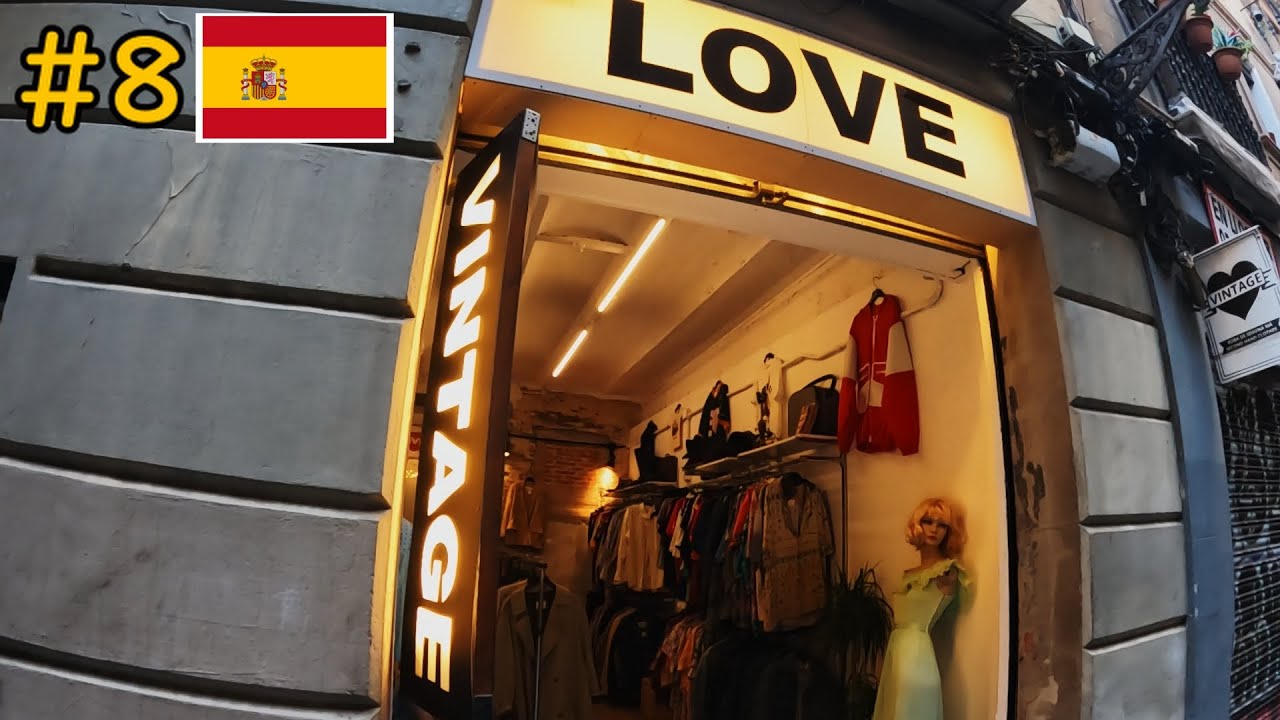 【古着屋巡り】スペイン・バルセロナ LOVE Vintage (ラブ　ビンテージ)