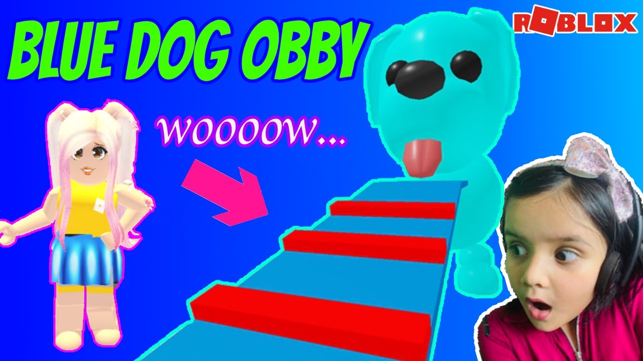 ROBLOX BLUE DOG OBBY!! REALLY SURPRISED..COOL Obby to play with JUNO ...