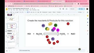 Token assignment reactants and products